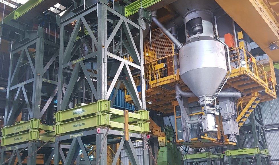 Tiwai Point Gantry Cranes